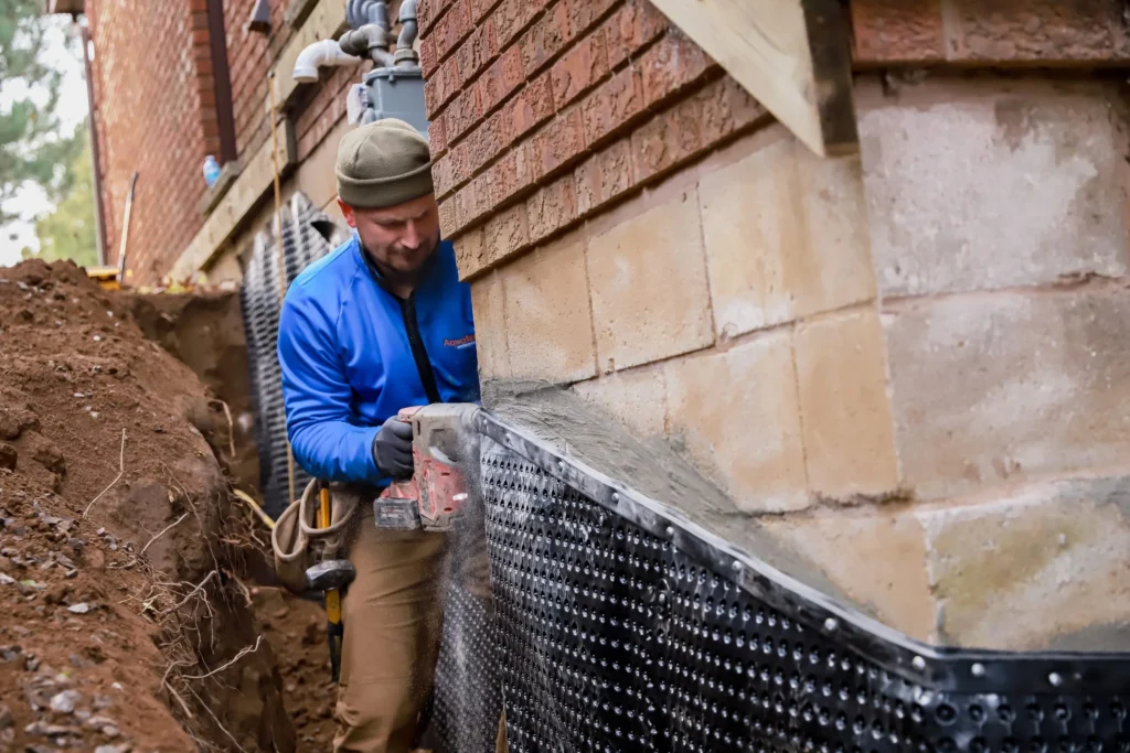 Foundation Repair in Adaireville