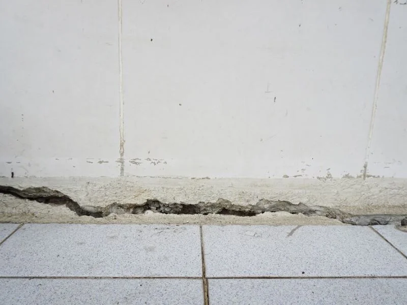 cracked wall structural repair city state